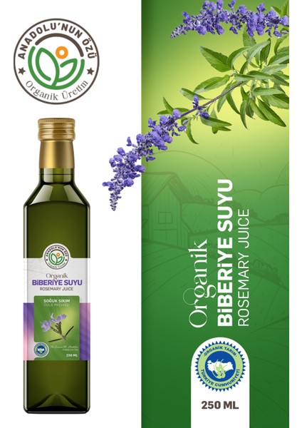 Organik Biberiye Suyu ''250ml''