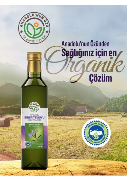Organik Biberiye Suyu ''250ml''