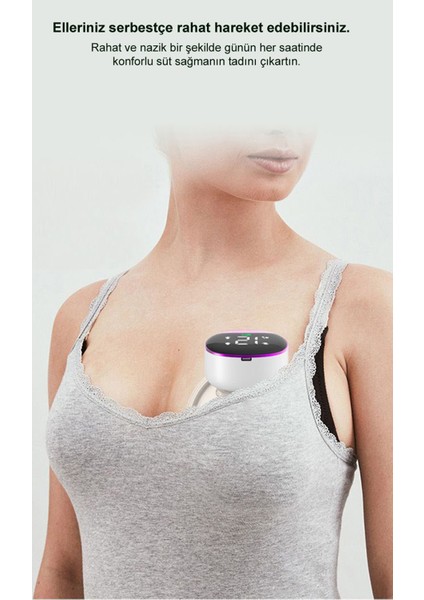 Giyilebilir Göğüs Pompası - Kırmızı (Yurt Dışından)