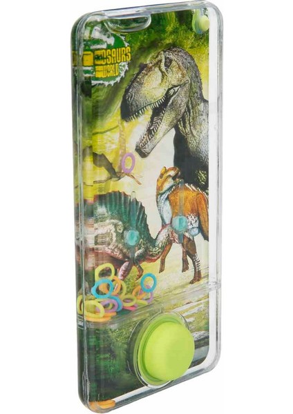 Retro Oyuncaklar Dinozor Desenli Su Oyunu Halka Geçirme Oyunu Model2