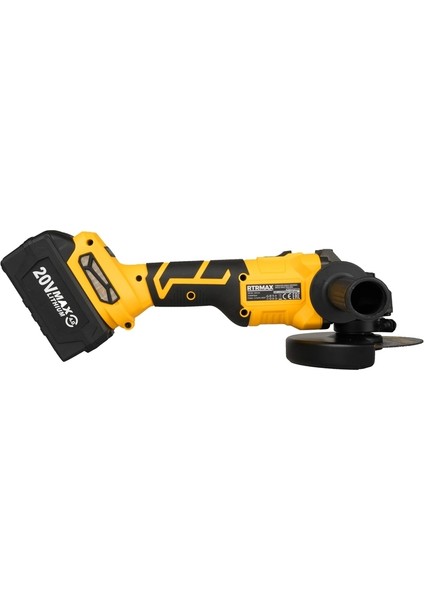 Akülü Avuç Taşlama Kömürsüz 115MM 8.500RPM 2x4 Ah Akü Rtrmax S-Lıon RTS5050 fiyatları