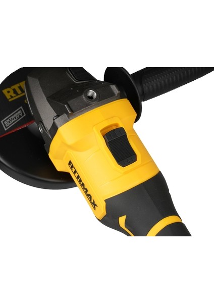 Akülü Avuç Taşlama Kömürsüz 115MM 8.500RPM 2x4 Ah Akü Rtrmax S-Lıon RTS5050 modelleri