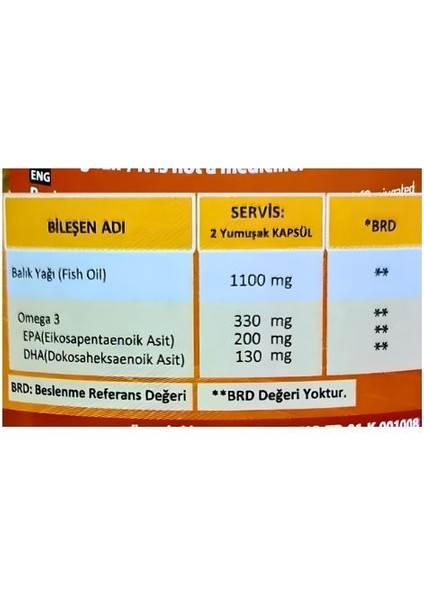 Omega 3 - 60 Softjel