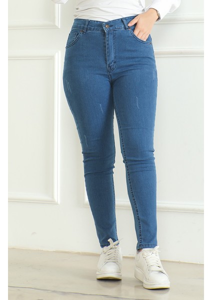 Basic Kot Pantolon 2781-03 Mavi