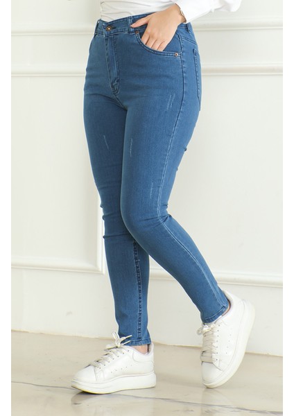 Basic Kot Pantolon 2781-03 Mavi modelleri