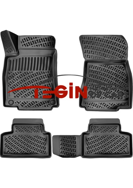 Mercedes Glb 3D Havuzlu Paspas 2019 Sonrası Siyah