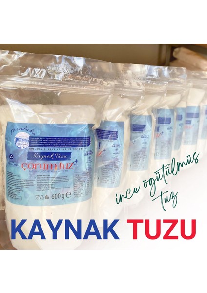 Doğal Çorum Tuz 1200 gr fırsatları