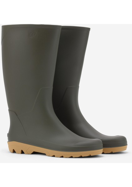 Solognac Yetişkin Uzun Yağmur Çizmesi - Yeşil - Avcılık ve Doğa Gözlemi - Land 100 fiyatları