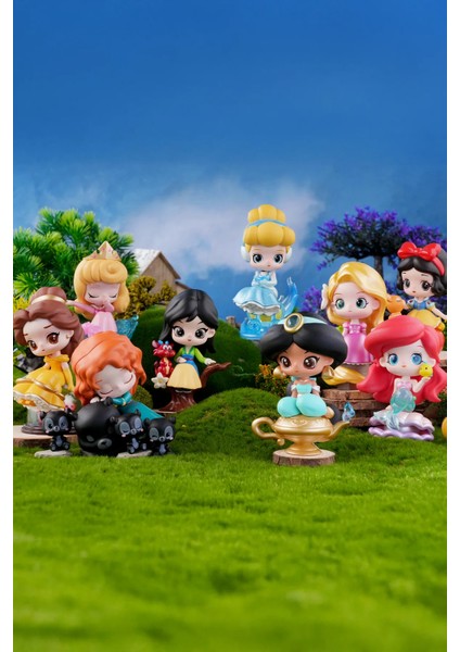 Disney Prenses Lisanslı Peri Masalı Kasabası Serisi Sürpriz Figürlü Kutu Blind Box