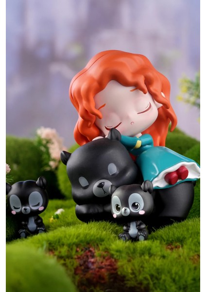 Disney Prenses Lisanslı Peri Masalı Kasabası Serisi Sürpriz Figürlü Kutu Blind Box modelleri