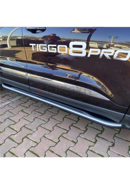 Tiggo 8 Pro Araca Özel Oem Yan Basamak 2021 Üzeri