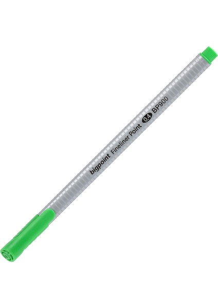 | Fineliner Kalem, 0.4 mm Fiber Uçlu - Kokusuz Su Bazlı Mürekkepli Çizim Kalemi, Yeşil