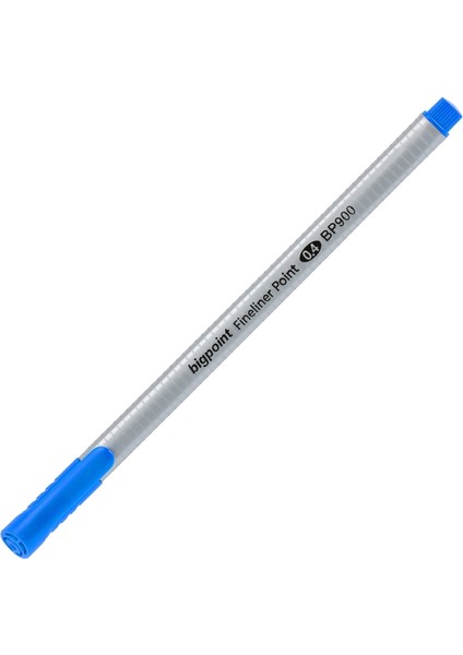 | Fineliner Kalem, 0.4 mm Fiber Uçlu - Kokusuz Su Bazlı Mürekkepli Çizim Kalemi, Açık Mavi