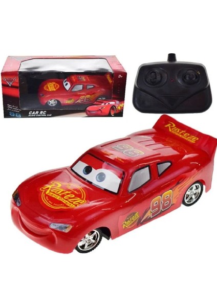 Sinbad Oyuncak Uzaktan Kumandalı Ileri Geri Kırmızı Oyuncak Araba Cars Mcqueen