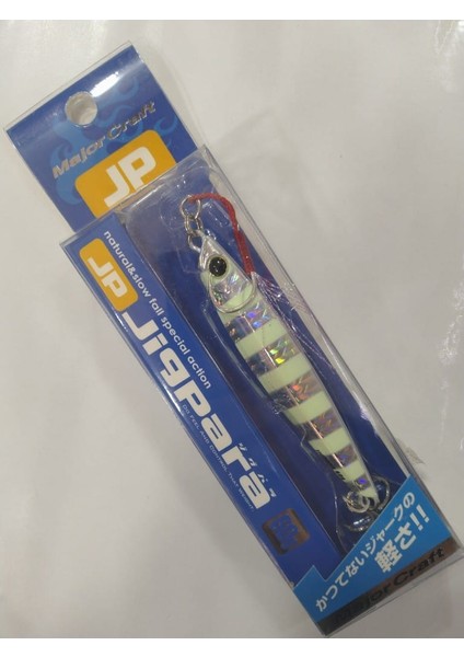 Jigpara Short 60 gr Jps-60 Jig Yem - Zebra Glow