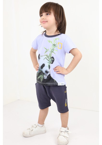 Erkek Bebek Baskılı Şortlu Takım modelleri