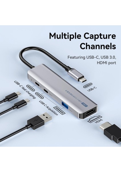 C060 Usb-C Multifunctional Video Capture Card