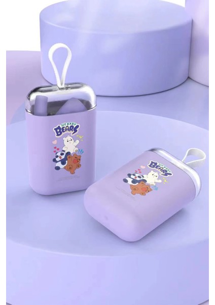 We Baby Bears Lisanslı Taşıma Kutulu Silikon Pipet