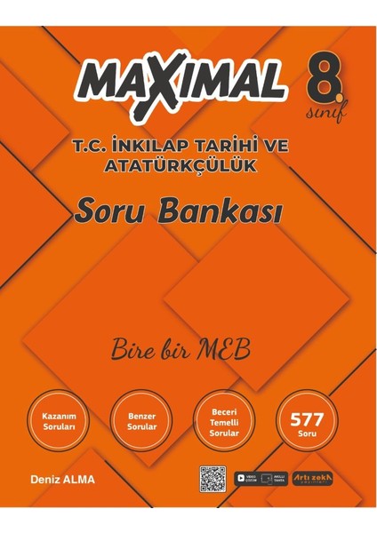 Maximal 8. Sınıf T.c. Inkılap Tarihi ve Atatürkçülük Soru Bankası