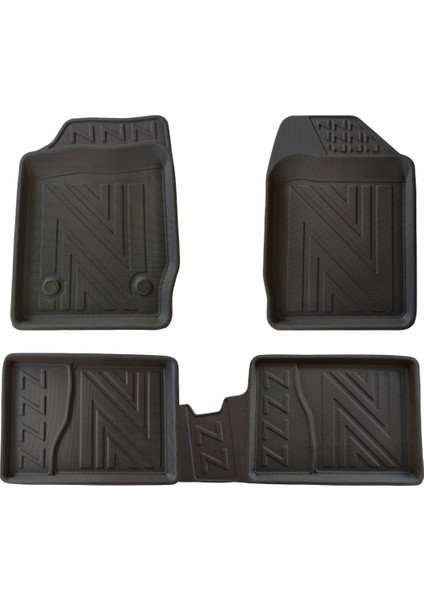 Natur Forcer Renault Clio 2 1998-2005 4d Premium Havuzlu Paspas