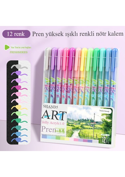Plastik Suluboya Kalem Boyama (Yurt Dışından)