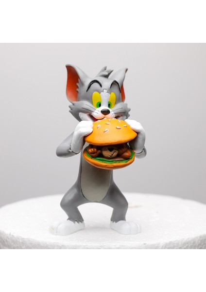 Tom & Jerry Yemek Burger Aksiyon Figürü 2 Adet fiyatları