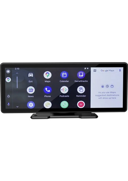 Tak Çalıştır Carplay Apple Android Auto Ekran Kablosuz Araç 10.2inç Multimedya Wıfı Video Araç Araba Ekran Navigasyon 1026NCP
