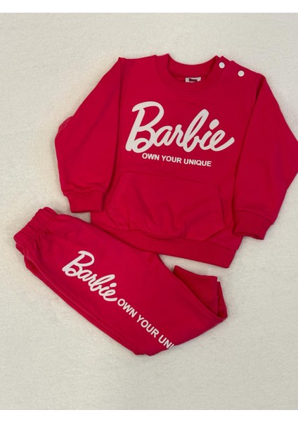 Barbie Alt Üst Eşofman Takım .kız Bebek 2'li Takım. Pamuk fiyatları