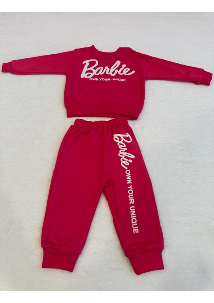 Barbie Alt Üst Eşofman Takım .kız Bebek 2'li Takım. Pamuk modelleri
