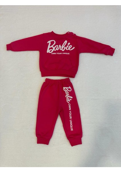 Barbie Alt Üst Eşofman Takım .kız Bebek 2'li Takım. Pamuk fırsatları