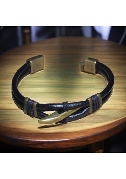 Antik Diş Figürlü Metal Boncuk Kadın Bileklik – Mıknatıs Kapama fiyatları