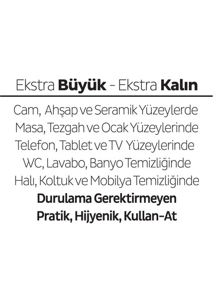 Easy Clean Kiraz Çiçeği Yüzey Temizlik Havlusu 100 Yaprak