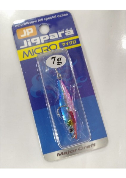 Major Craft Jigpara Micro Jpm-7 gr Jig Yem - Blue Pink