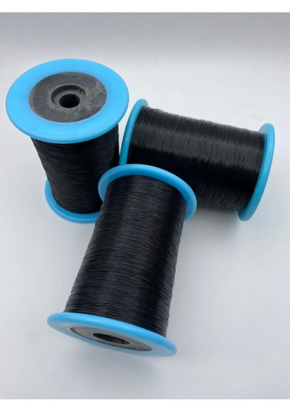 Siyah Misina - 0,60 Mm Sabit Siyah Misina,çanta,aksesuar Yapımı Misina (~400-450m) fiyatları