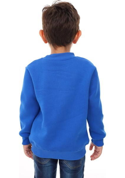 Erkek Çocuk Nakışlı Sweatshirt