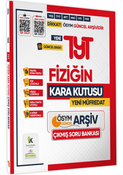 2025 Yks Tyt Ayt Fizik Kimya Biyolojinin(Fkb) Çıkmış Soru Bankası 6lı Set Dijital Çözümlü