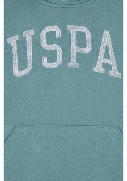 U.S. Polo Assn. Kız Çocuk Mint Sweatshirt 50296388-VR090