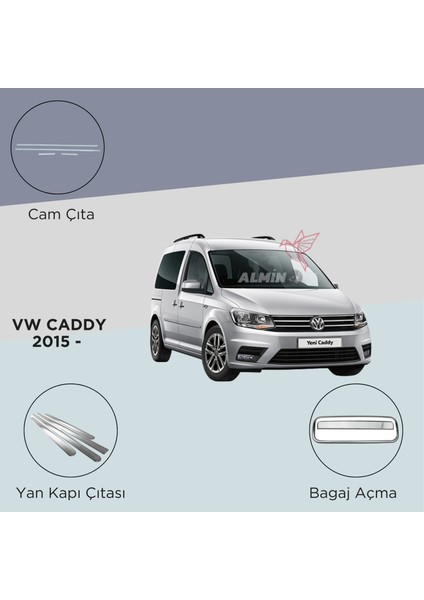 Aksesuar Vw Caddy 2015- Set 12 Prç