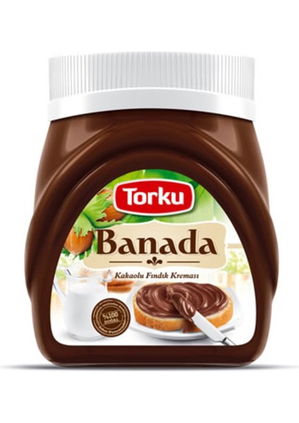 Banada Kakaolu Fındık Kreması Cam 400 gr x 4 Adet modelleri