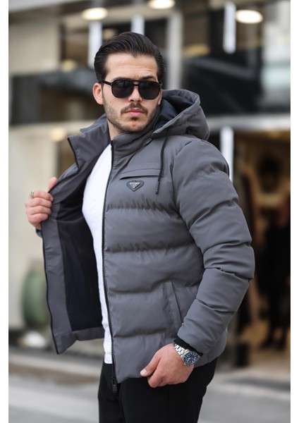 Armalı Karbon Deri Mont Kapüşonlu Pldp 2959