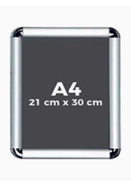 A4 Rondo Açılır Kapanır Çerçeve 21X30 cm Plastik Değildir