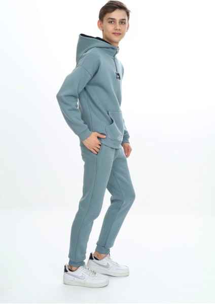 Erkek Çocuk Kapüşonlu Eşofman Takım modelleri