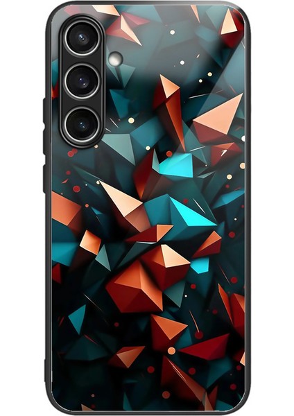 Samsung Galaxy S24 Fe Temperli Cam Tpu Düşmeye Dayanıklı Telefon Kapağı (Yurt Dışından)