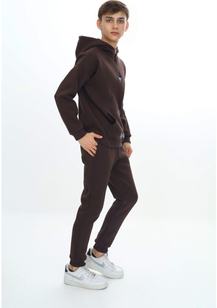 Erkek Çocuk Kapüşonlu Eşofman Takım modelleri