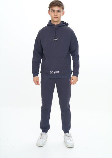 Erkek Çocuk Kapüşonlu Eşofman Takım