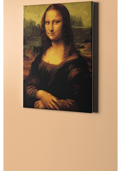 Sayılarla Boyama Seti Kasnaklı Mona Lisa 40 x 50 cm