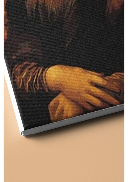 Sayılarla Boyama Seti Kasnaklı Mona Lisa 40 x 50 cm