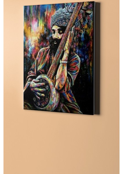 Sayılarla Boyama Seti Kasnaklı Hintli Sanatçı 60 x 75 cm fiyatları