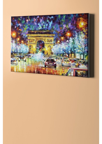 Sayılarla Boyama Seti Kasnaklı Paris Şehir Işıkları 50 x 65 cm fiyatları