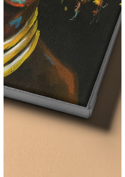 Sayılarla Boyama Seti Çerçeveli Kasnaklı Renkli Afrikalı 50 x 65 cm fırsatları